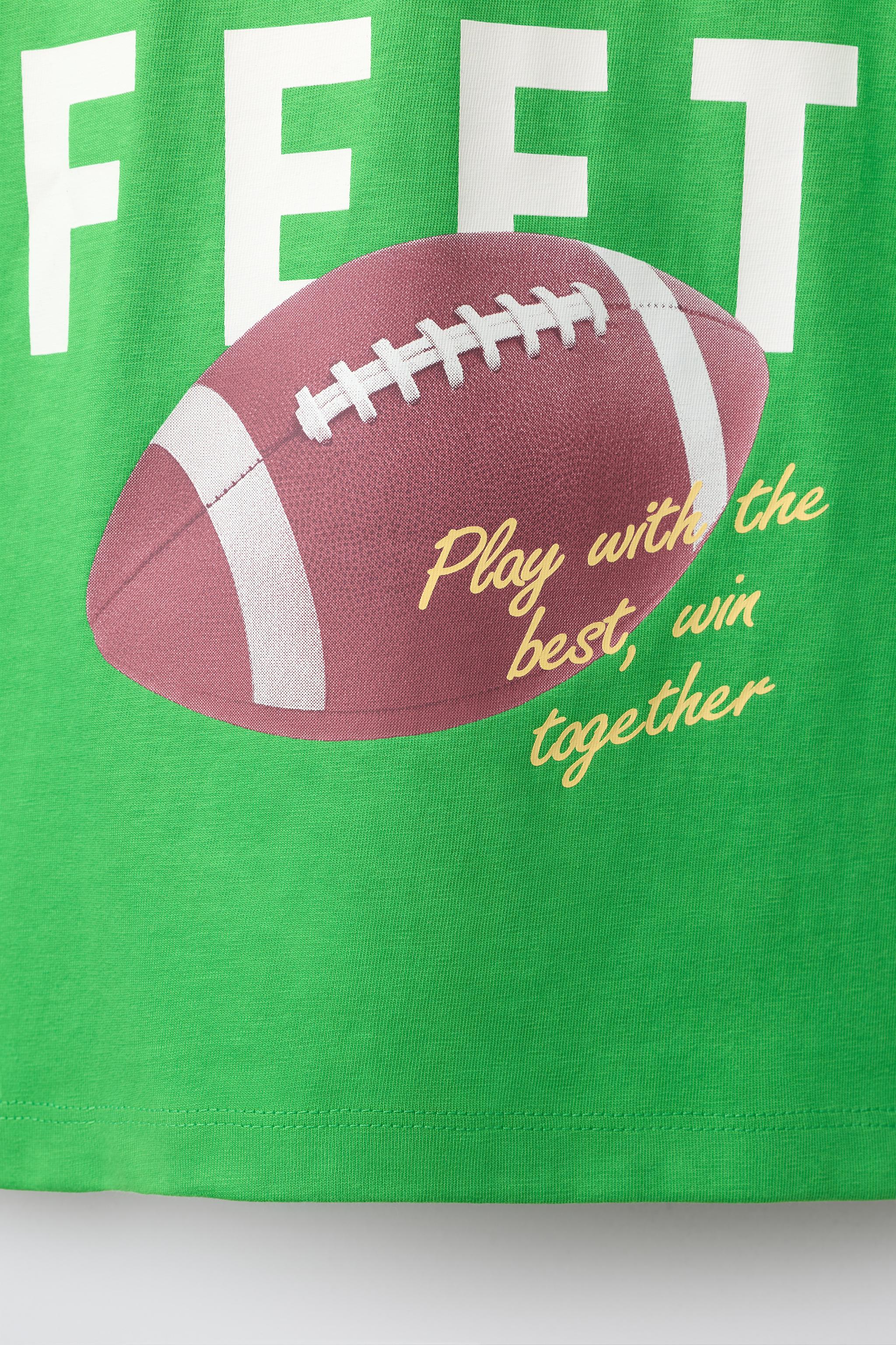 SPORTS PRINT T-SHIRT